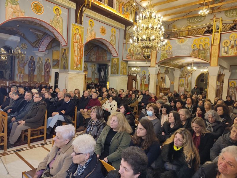 Ομιλία Γερόντισσας Πορφυρίας στη Σχολή Γονέων Δράμας